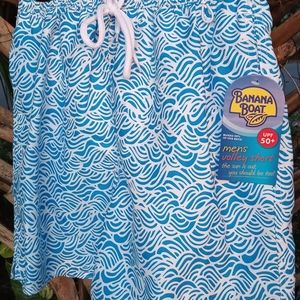 Mens blue wave swim short